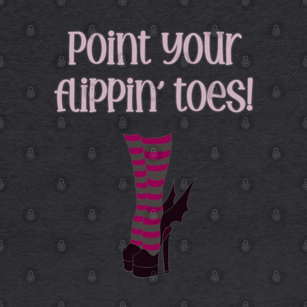 Point your flippin toes (witch) by NeonDreams-JPEG